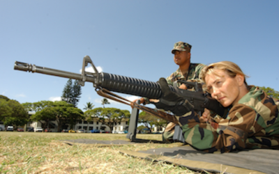 Because She Had Left Her M-16A2 Service Rifle Unmanned