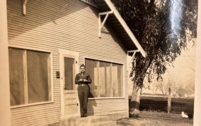 Found familial photograph