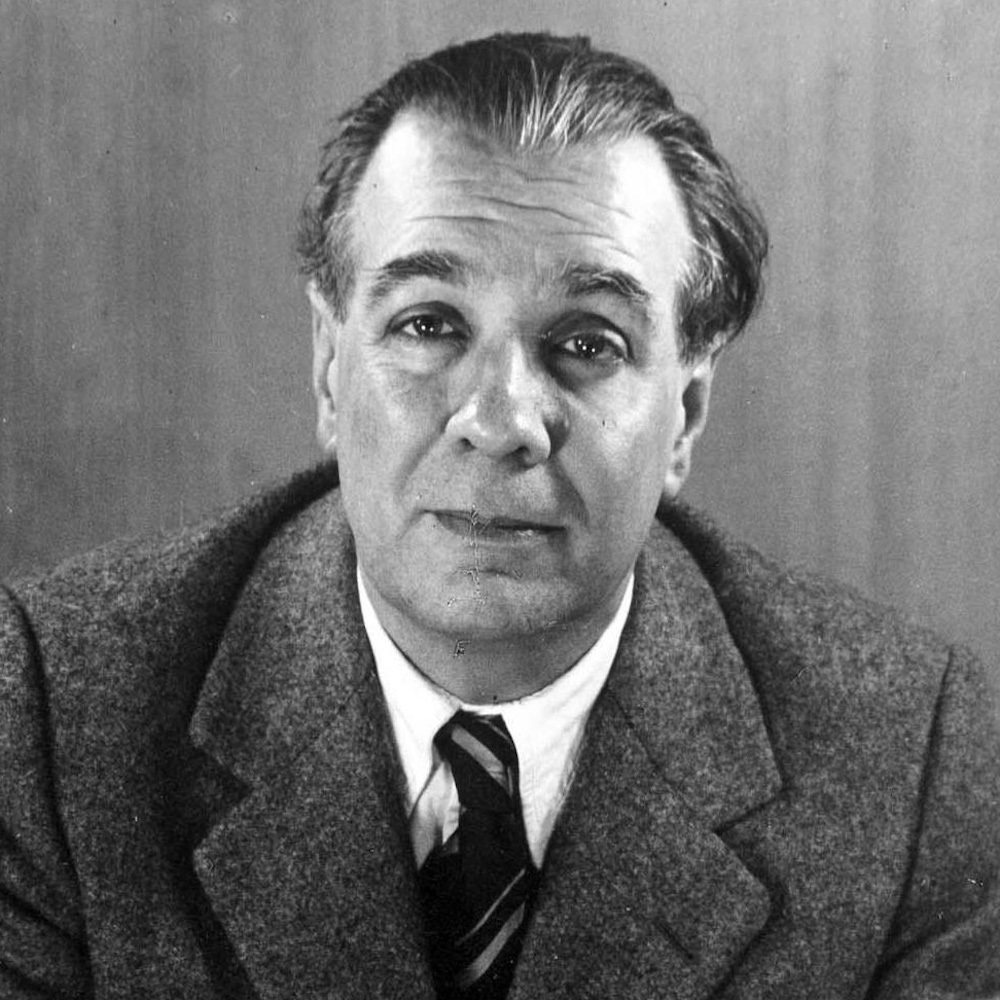 Jorge Luis Borges by Grete Stern